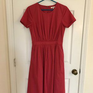 Madewell Open Back Midi Dress